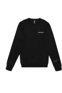 Classic Black Crewneck